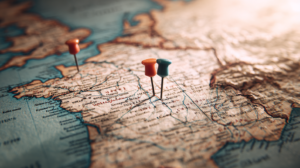 Carte des châteaux des Visiteurs à visiter en France