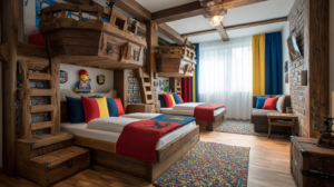 Chambre hôtel pirate Legoland Resort Allemagne