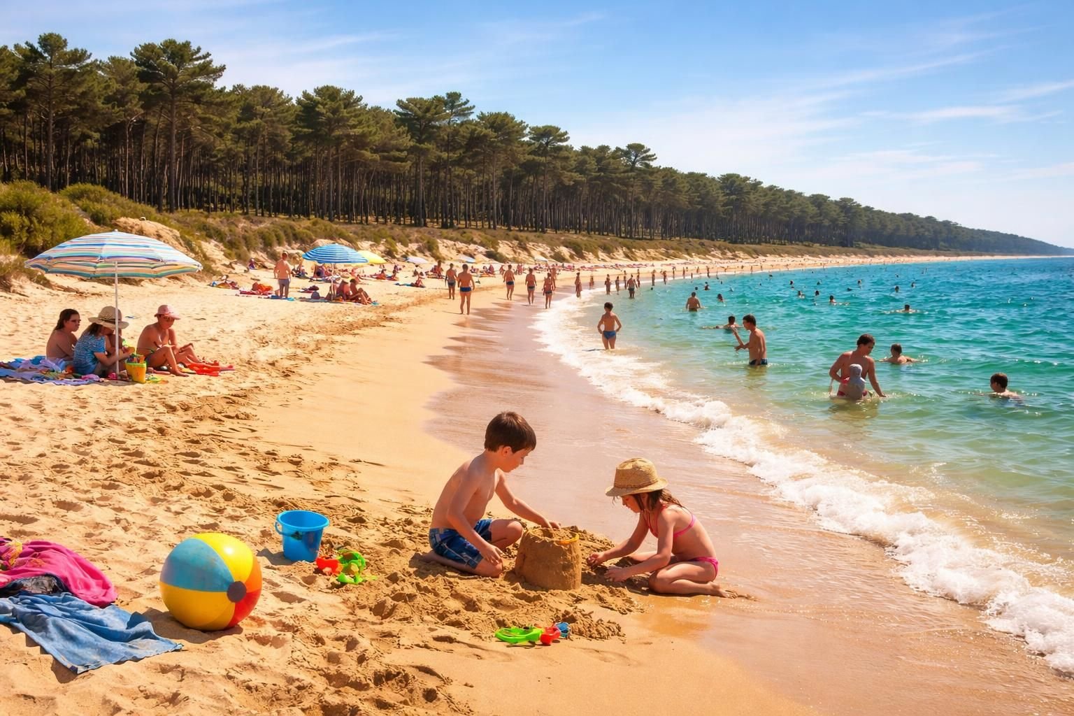 découvrez la plage de la gautrelle, un joyau naturel préservé où sable fin et eaux turquoise vous invitent à la détente et à l'exploration.