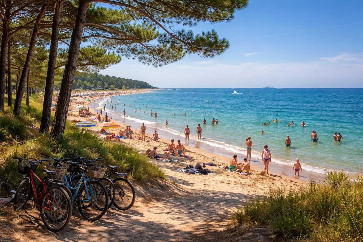 explorez la plage de la gautrelle, un joyau naturel où sable fin et eaux cristallines vous attendent pour des moments de détente et de découverte inoubliables.