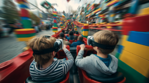 Enfants attraction Flying Ninjago Legoland