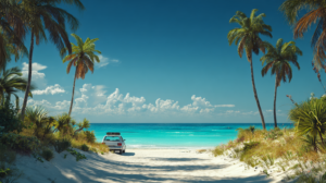 Plage isolée Guadeloupe sécurité