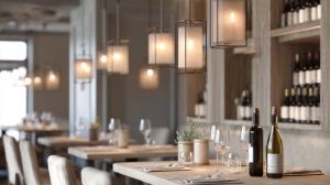 restaurant moderne village neuf décoration bistro