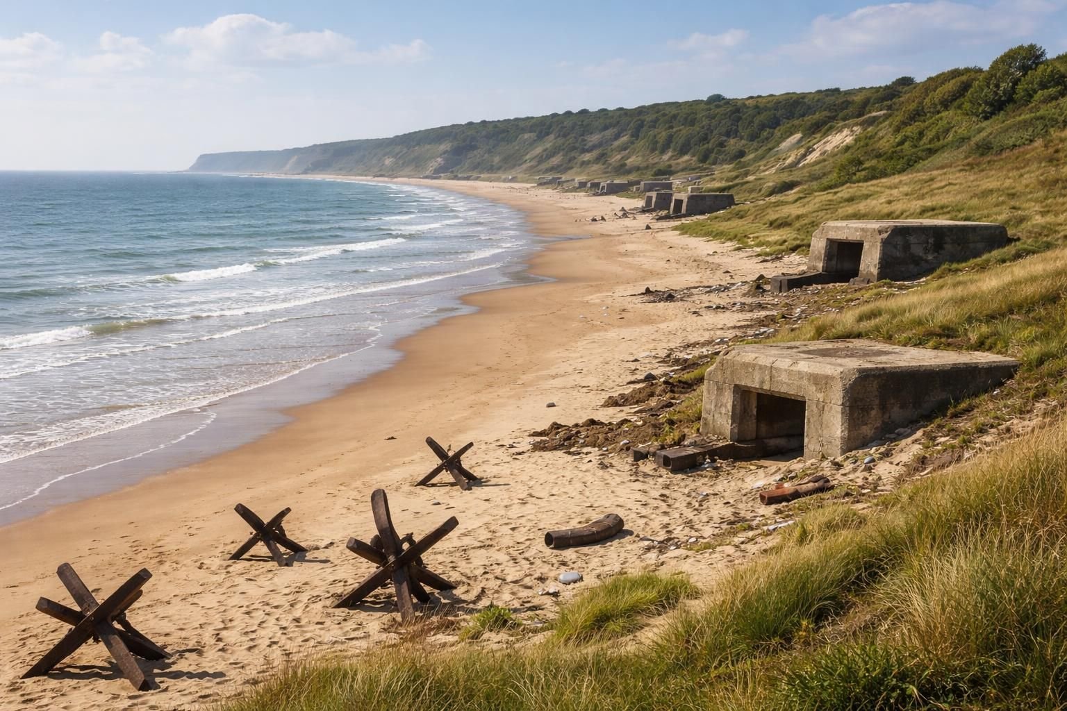 découvrez omaha beach, site historique incontournable du débarquement en normandie. explorez les lieux emblématiques, apprenez leur histoire et vivez une visite inoubliable.